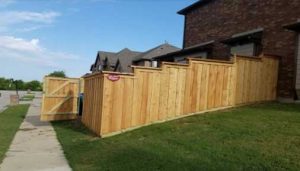 wood fencing