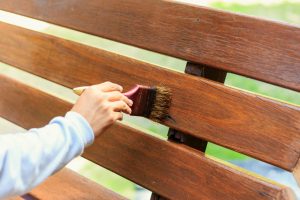 fence staining